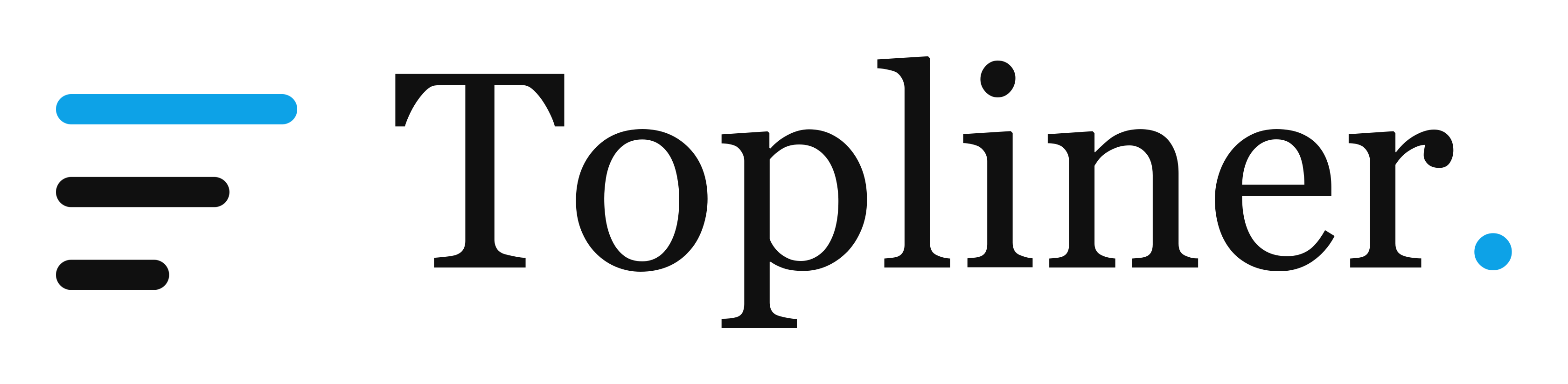 Topliner logo on light background